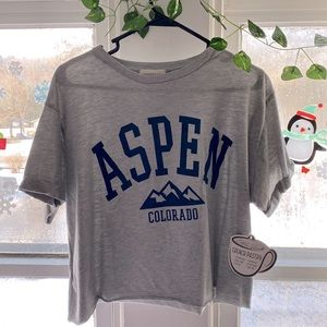 Aspen colorado crop top